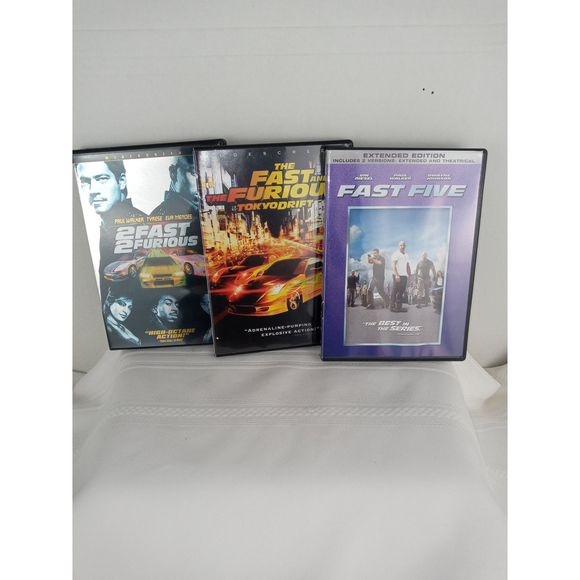 Fast & Furious DVD Lot of 3 - Picture 1 of 10